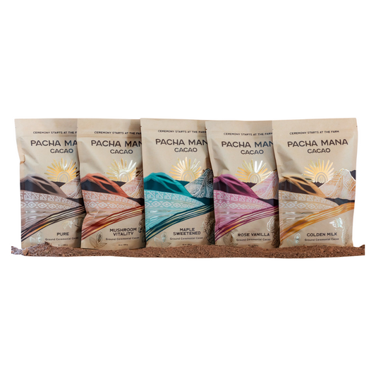 Pacha Mana Ultimate Ceremonial Cacao Bundle | 5 Premium Blends