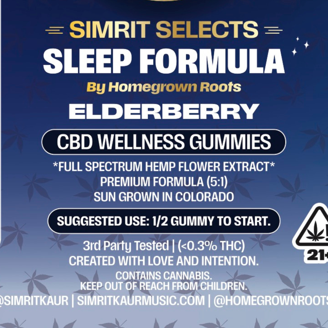 SIMRIT Selects Sleep Formula CBD Gummies | 10 Pack