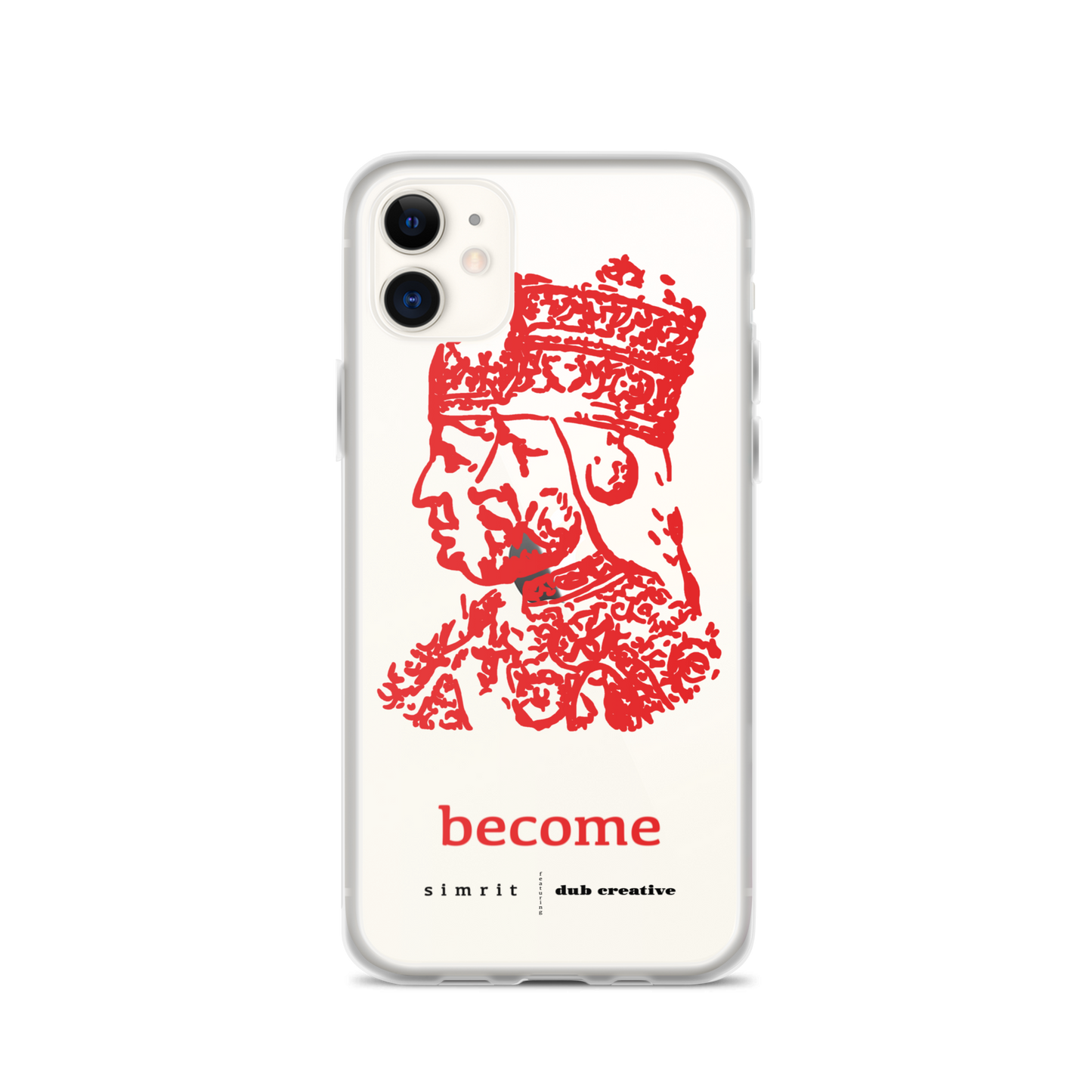 become Clear Case for iPhone®