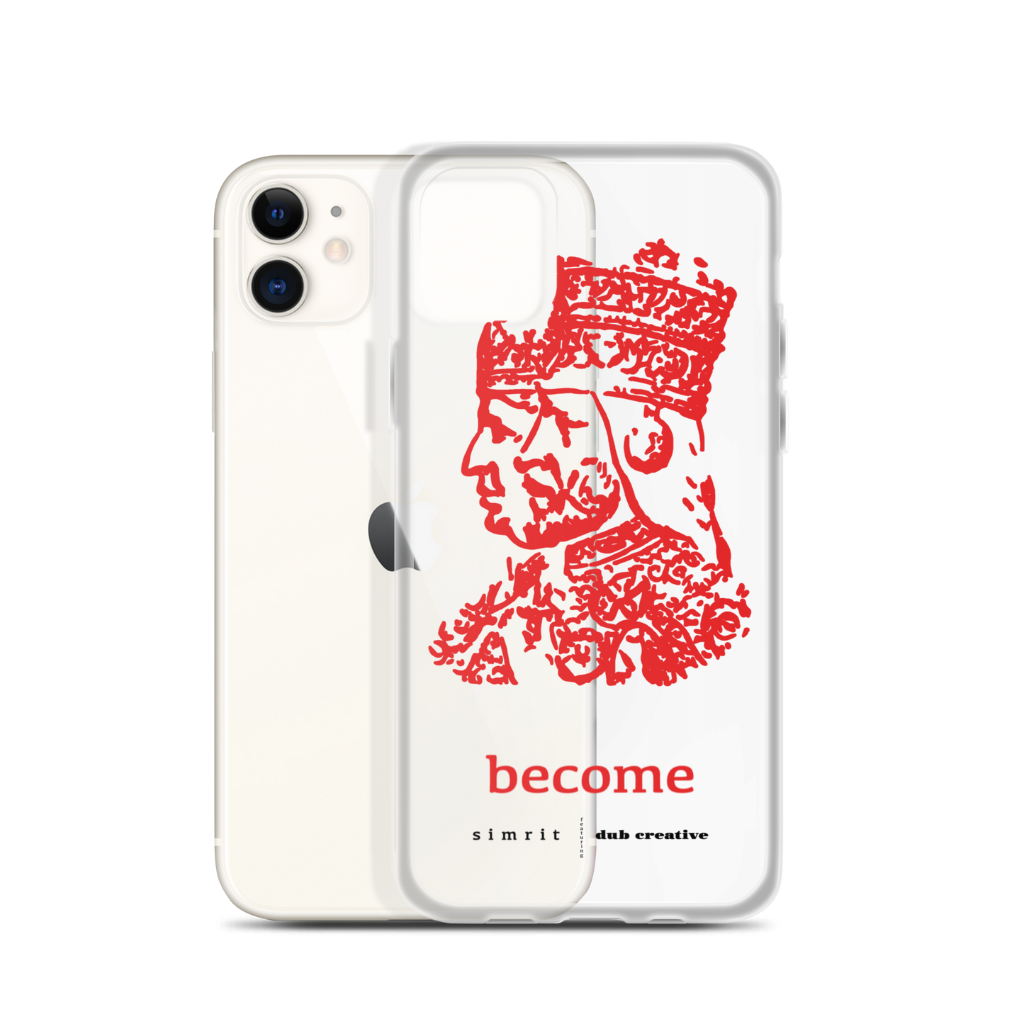 become Clear Case for iPhone®