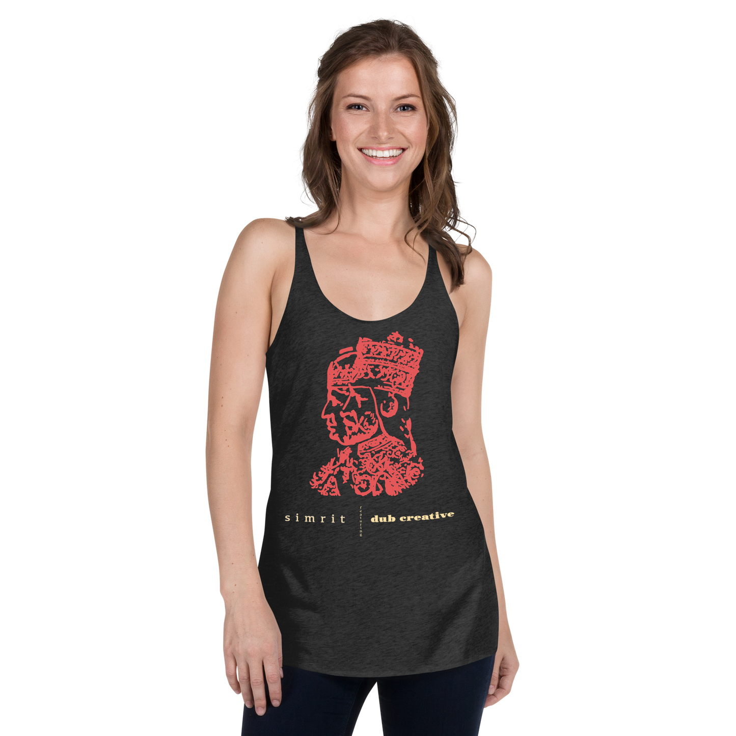 become Women's Racerback Tank - Black