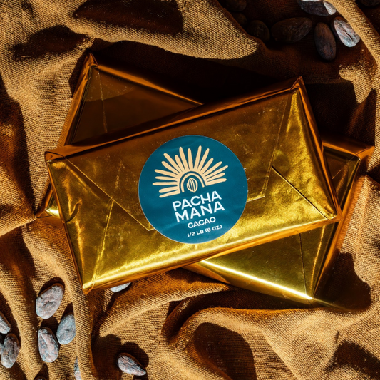 Pacha Mana Ceremonial Cacao Paste (1/2 LB)