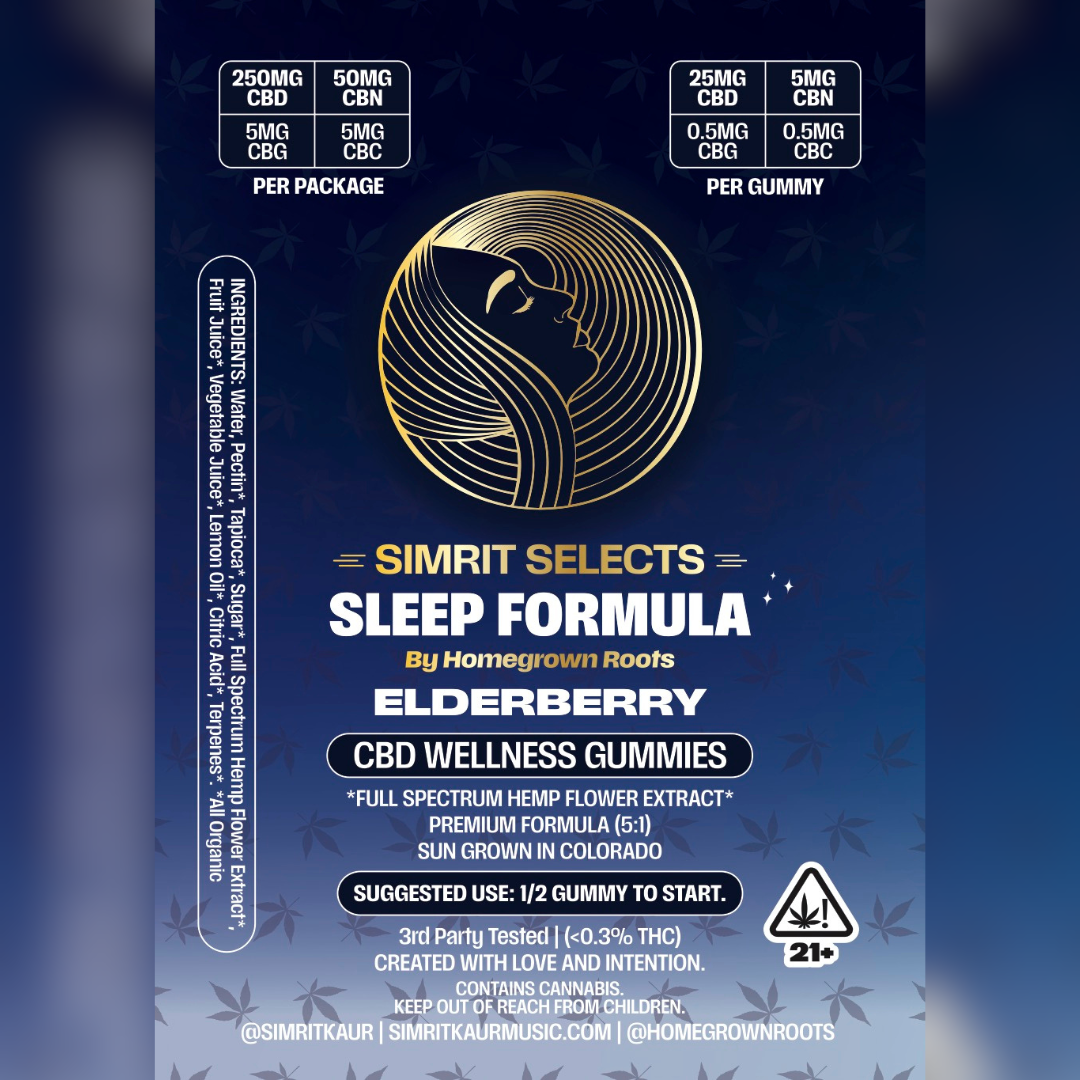 SIMRIT Selects Sleep Formula CBD Gummies | 10 Pack
