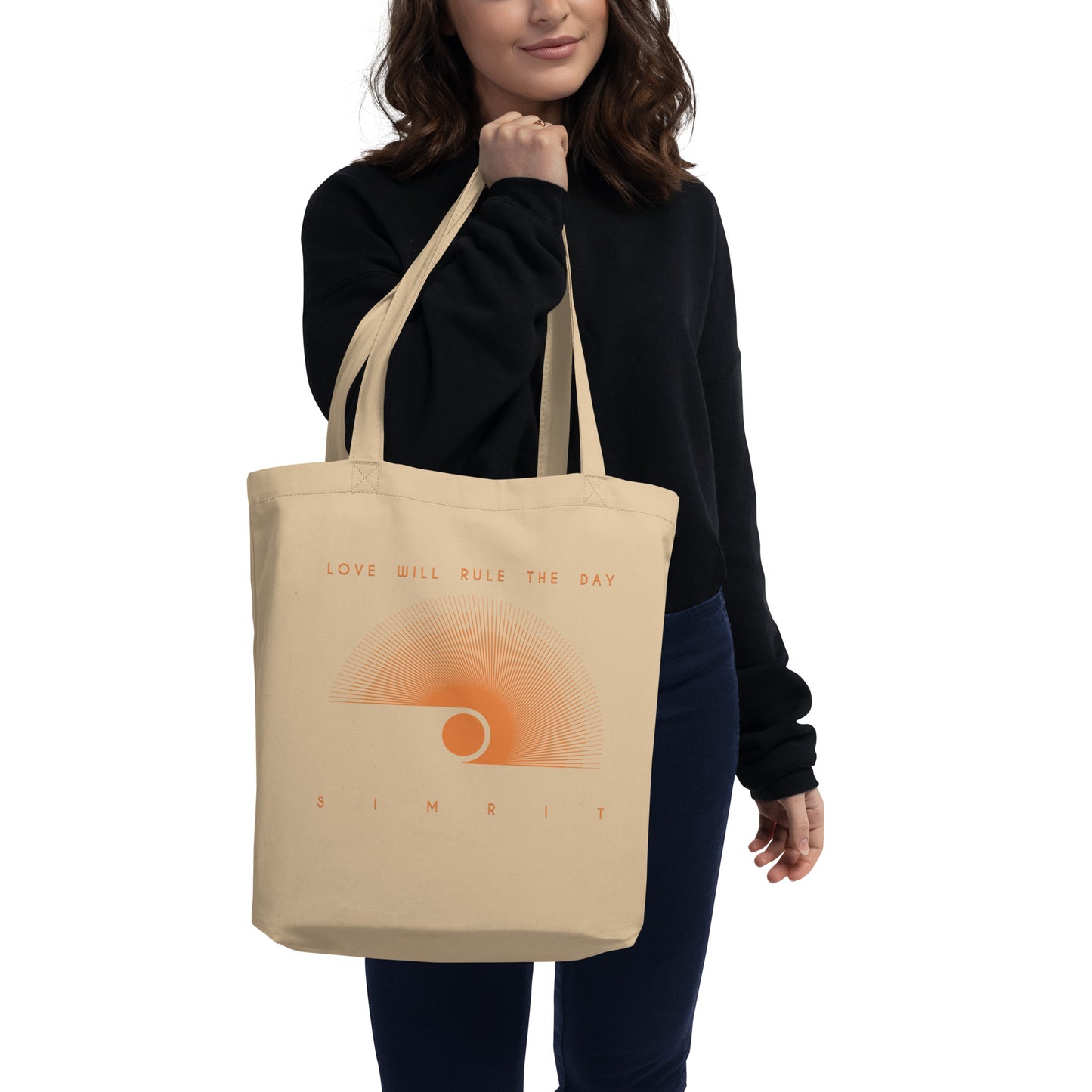 "Love Will Rule The Day" Eco Tote Bag