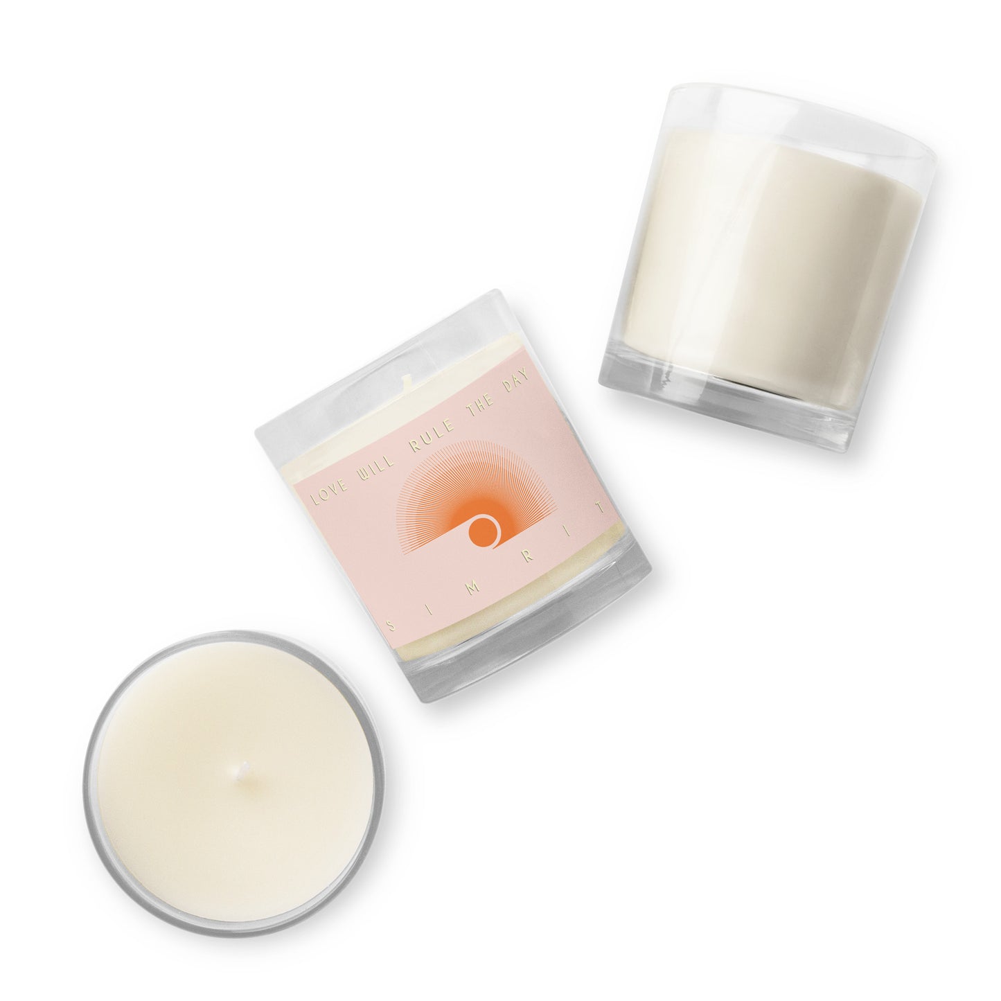 "Love Will Rule The Day" Soy Wax candle